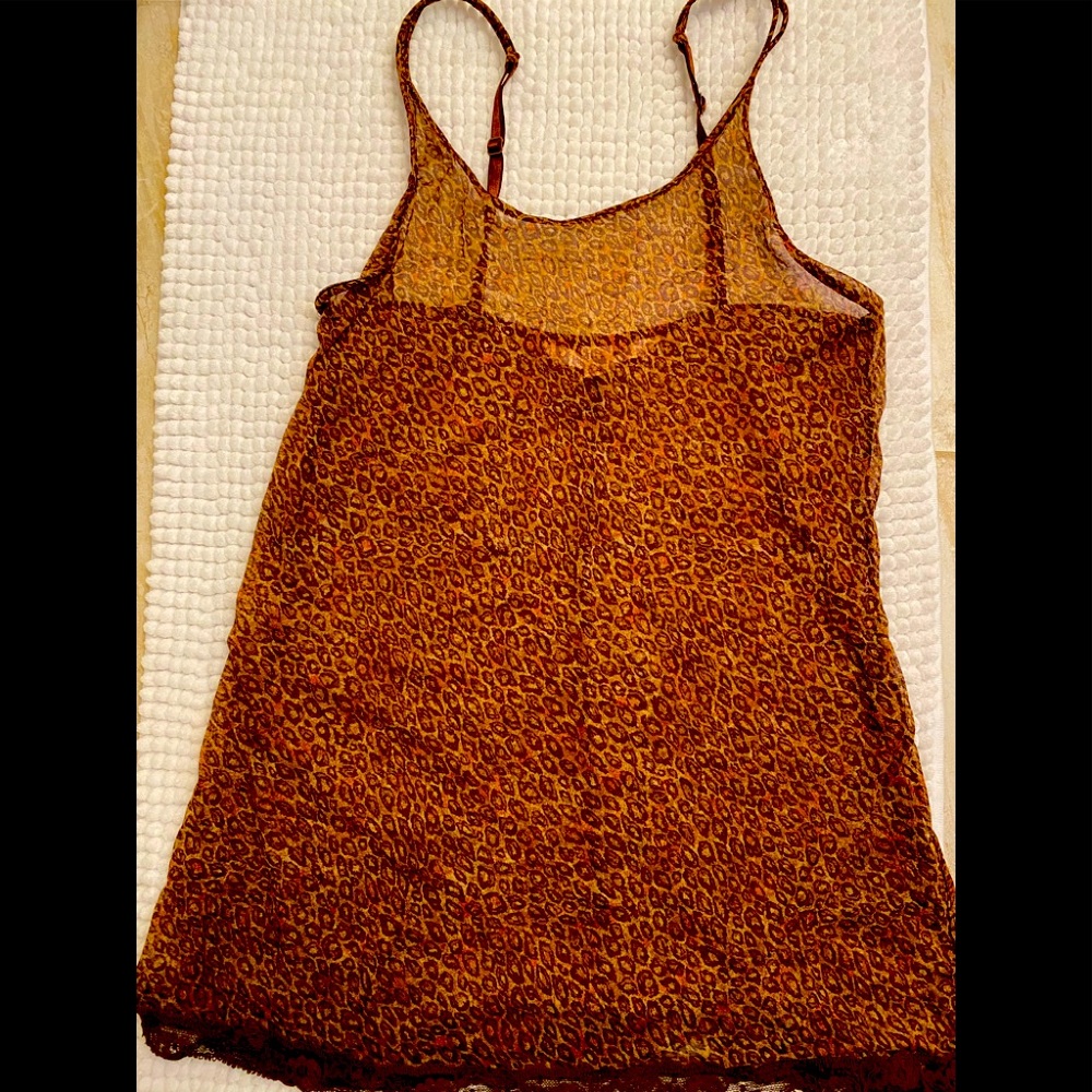 Victoria Secret Cheetah Print lingerie slip